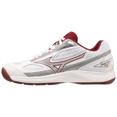 Zapatos Mizuno Break Shot 4 AC Mujer - Blancos / Vino - Chile M164HLPBYR
